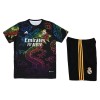 Maglia ufficiale Real Madrid Dragon 2024-25 Nera per Bambino